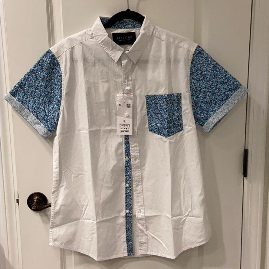 Zipcode Short Sleeve Button Down Shirt
